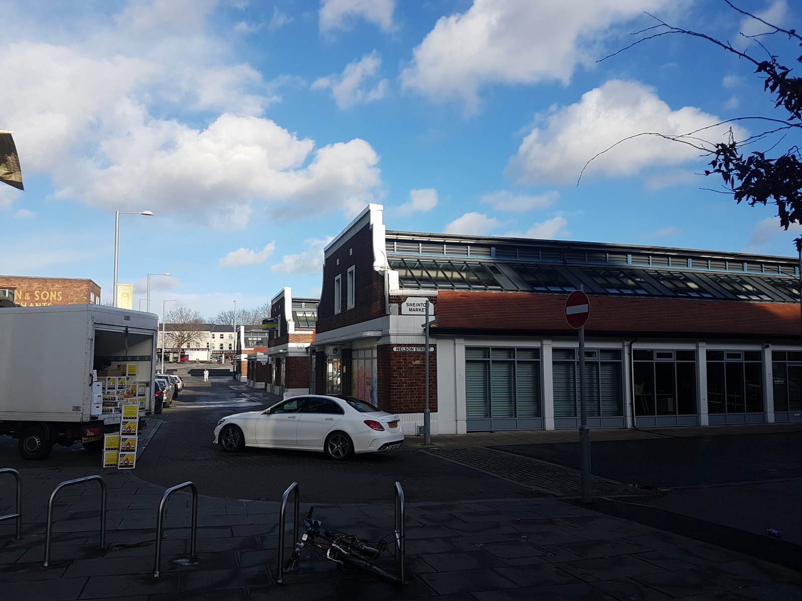 Sneinton Market buildings in Nottingham